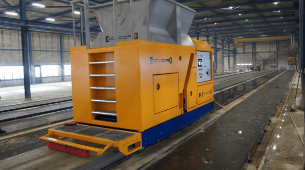 Hollow core slab machines - CONCORE | World wide and long experience